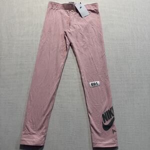 Nike Tight Fit Leggings Girls Sz XL Pink Brand New